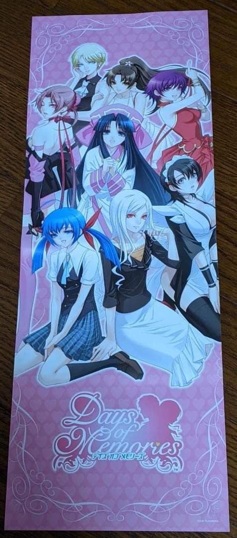 デイズ　オブ　メモリーズ　オリジナル短冊型ポスターセット