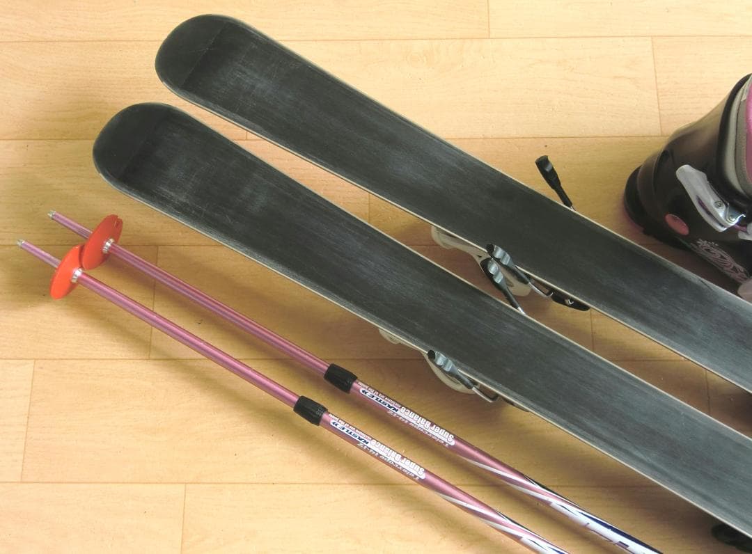 ■■11月限定■送料無料■K2＋Hart■子供用スキー4点セット■112/21■