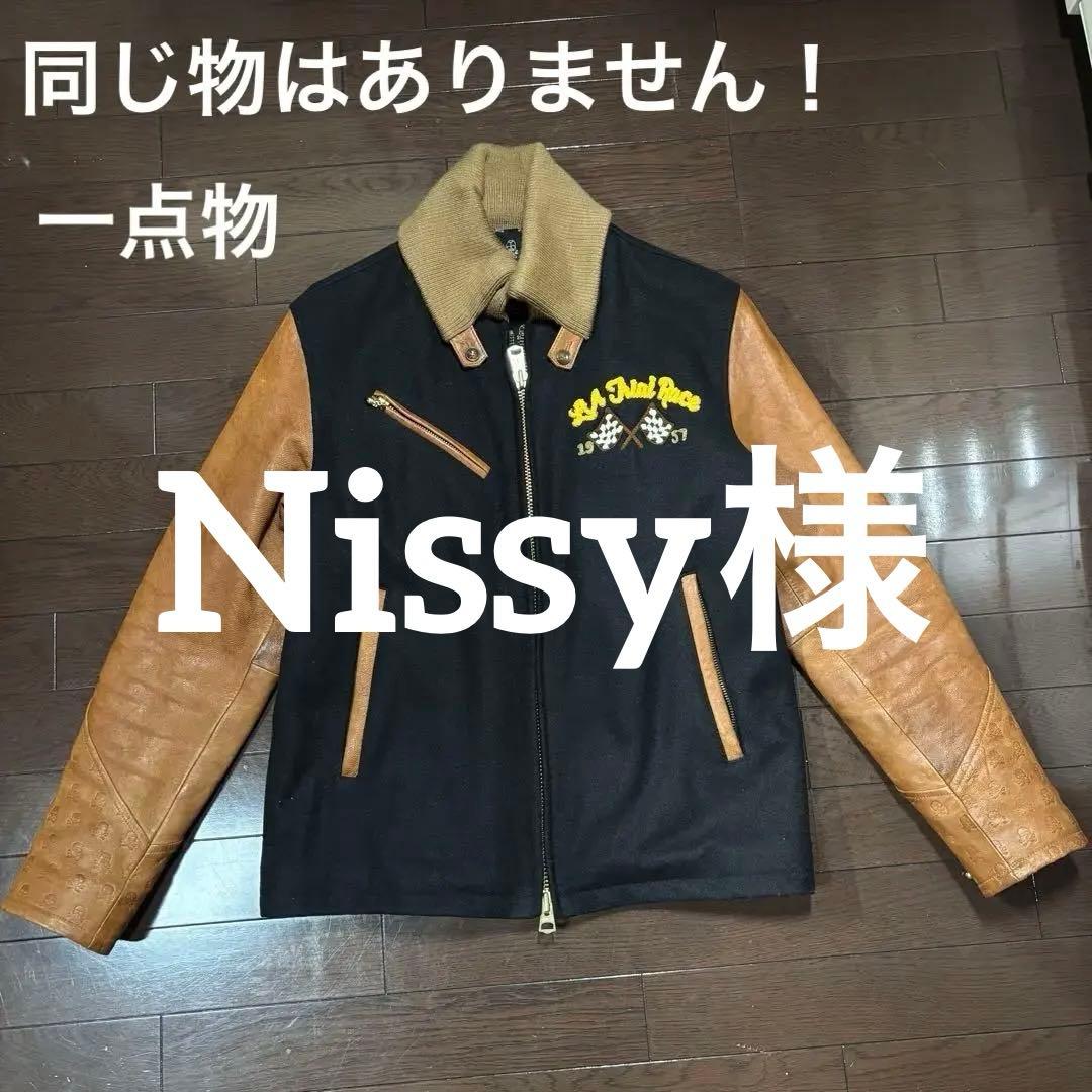 希少 一点物 ロウブロウナックル スタジャン ファラオジャケット サイズM程度