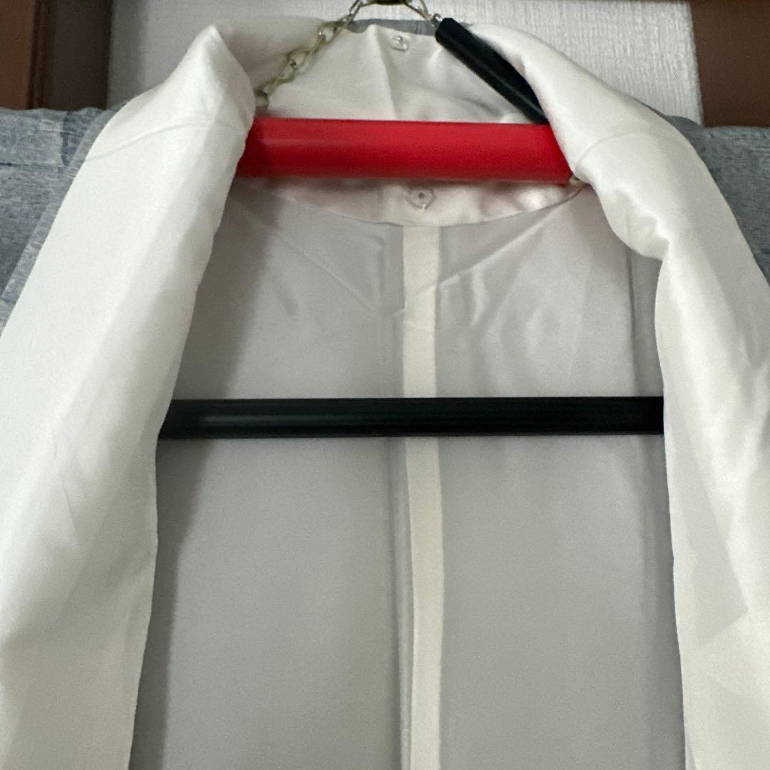 牛首紬　石川県指定無形文化財　淡い水色系　訪問着 裄丈65㎝