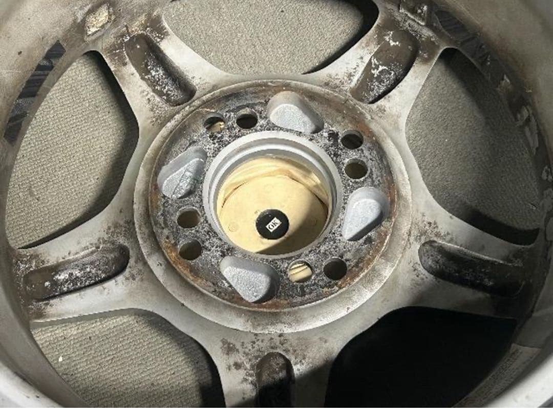 0092429)激安社外マルチ5本スポーク型アルミホイール4本セット14インチ