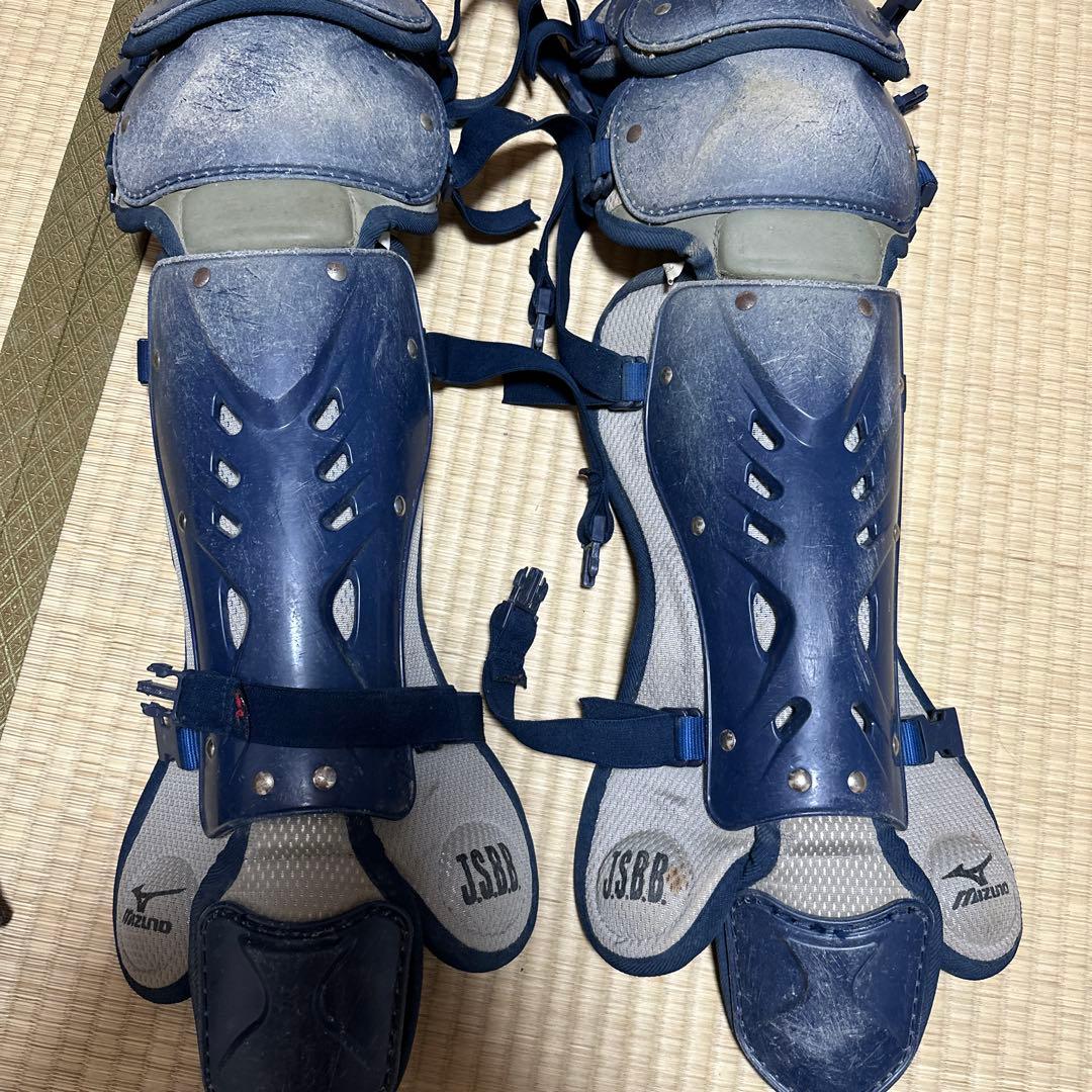 Mizuno キャッチャー防具セット ネイビー