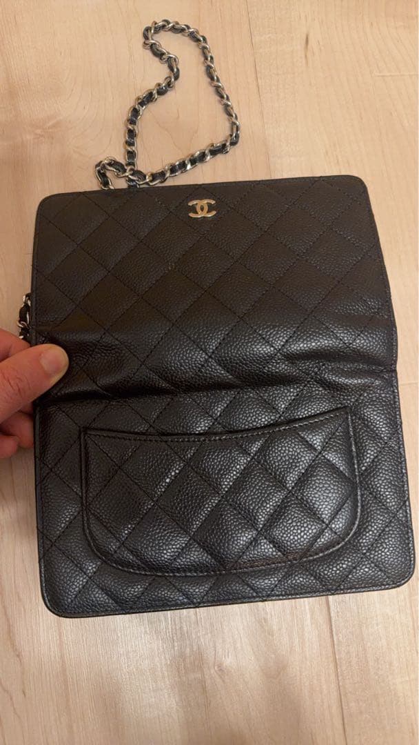 ぐ*ー様 CHANEL　マトラッセ　チェーンウォレット　キャビアスキン