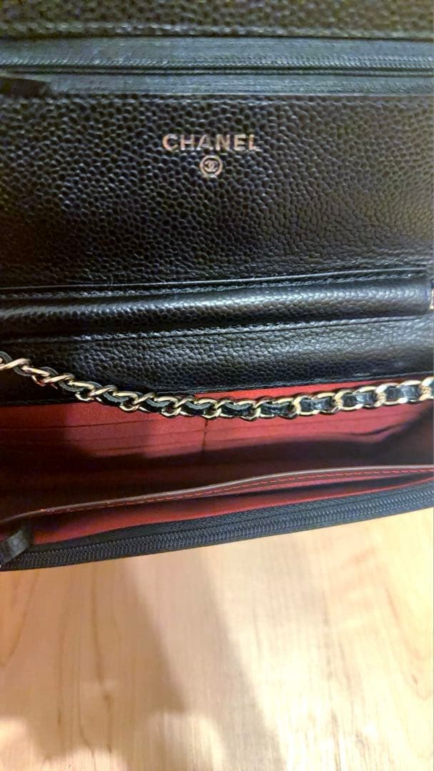 ぐ*ー様 CHANEL　マトラッセ　チェーンウォレット　キャビアスキン