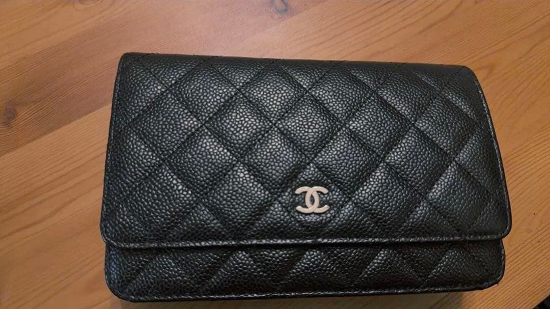 ぐ*ー様 CHANEL　マトラッセ　チェーンウォレット　キャビアスキン