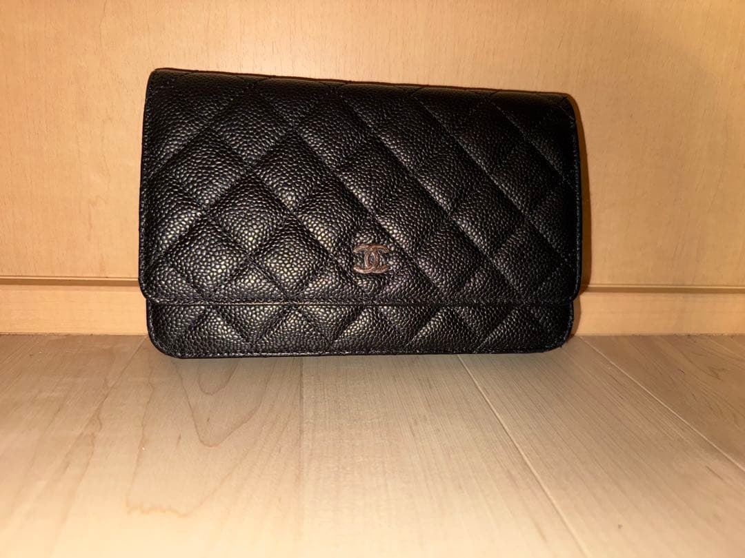 ぐ*ー様 CHANEL　マトラッセ　チェーンウォレット　キャビアスキン