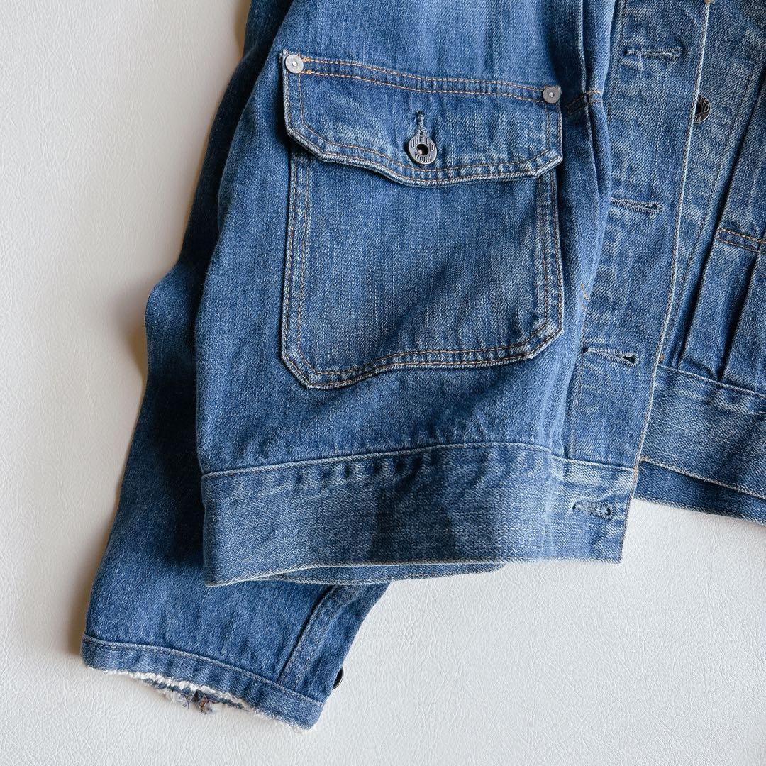 Spick&Span ⿻ 5 1/2 デニムジャケット ワイド フレームワークス