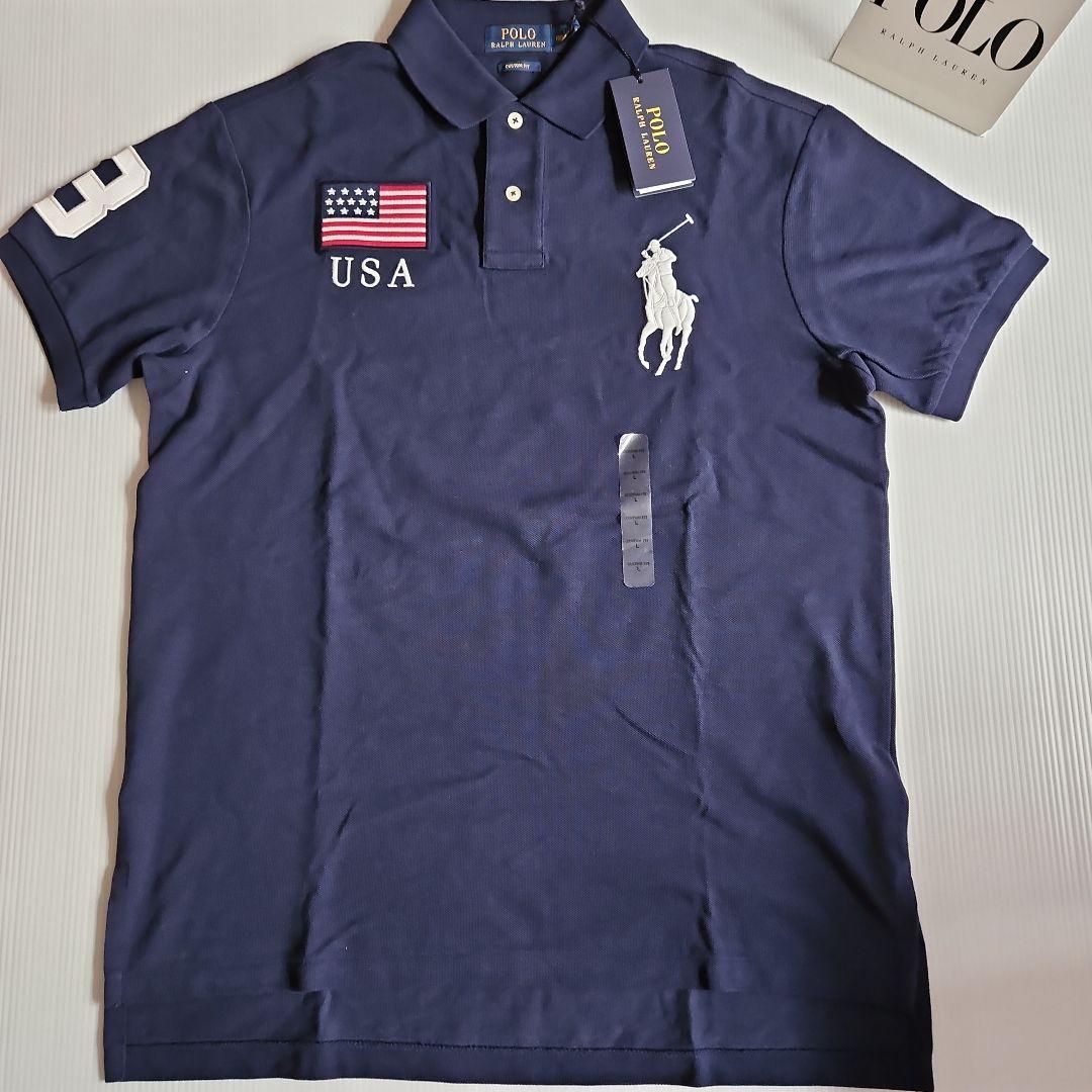 未使用❕POLO 星条旗 BIGPONY 3 ポロ 180