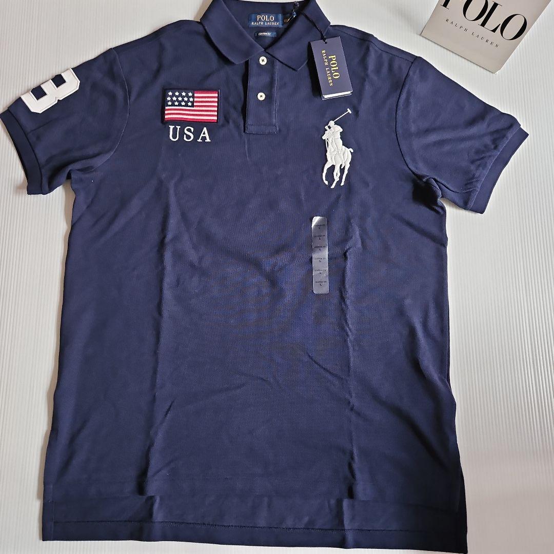未使用❕POLO 星条旗 BIGPONY 3 ポロ 180