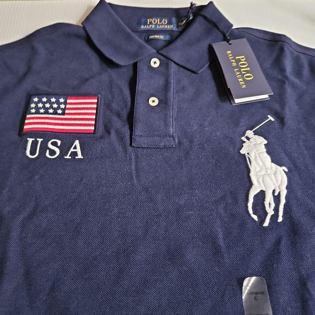 未使用❕POLO 星条旗 BIGPONY 3 ポロ 180