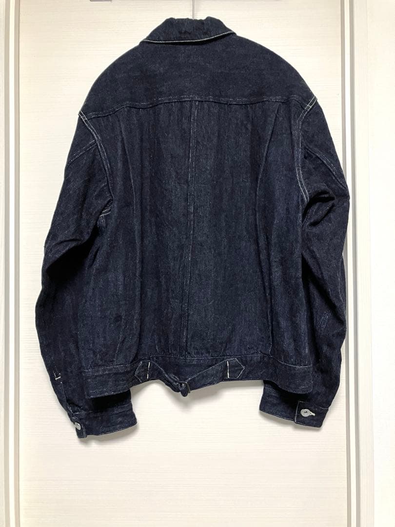 【24AW/希少品】comoli デニムジャケット ネイビー サイズ 2