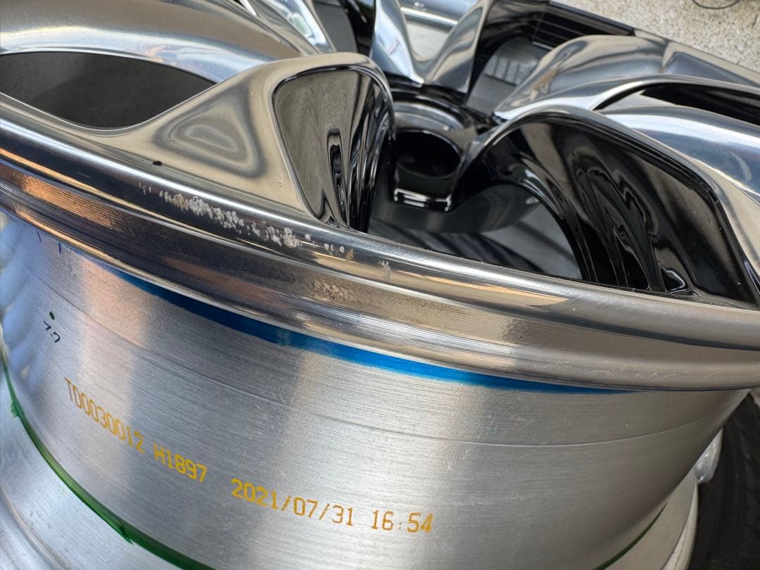 レクサスLC500純正 21インチ アルミホイール 2本 リア