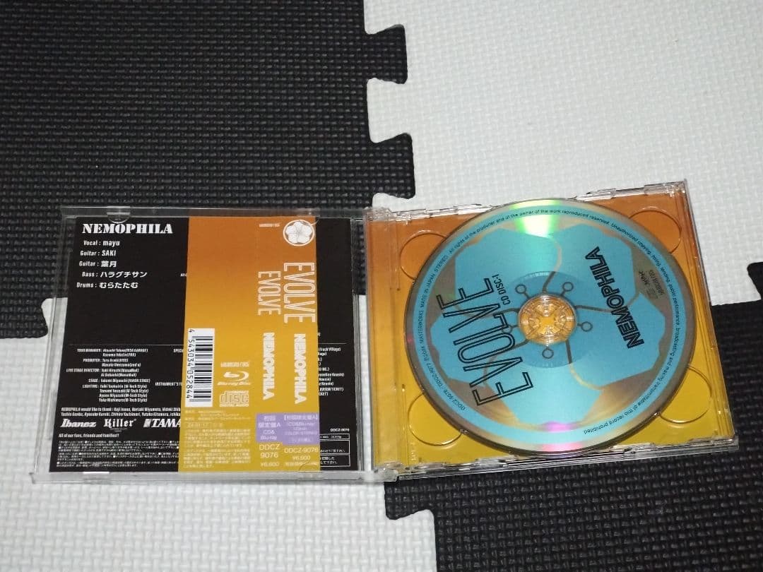 NEMOPHILA 直筆サイン入り『EVOLVE 初回限定盤A』