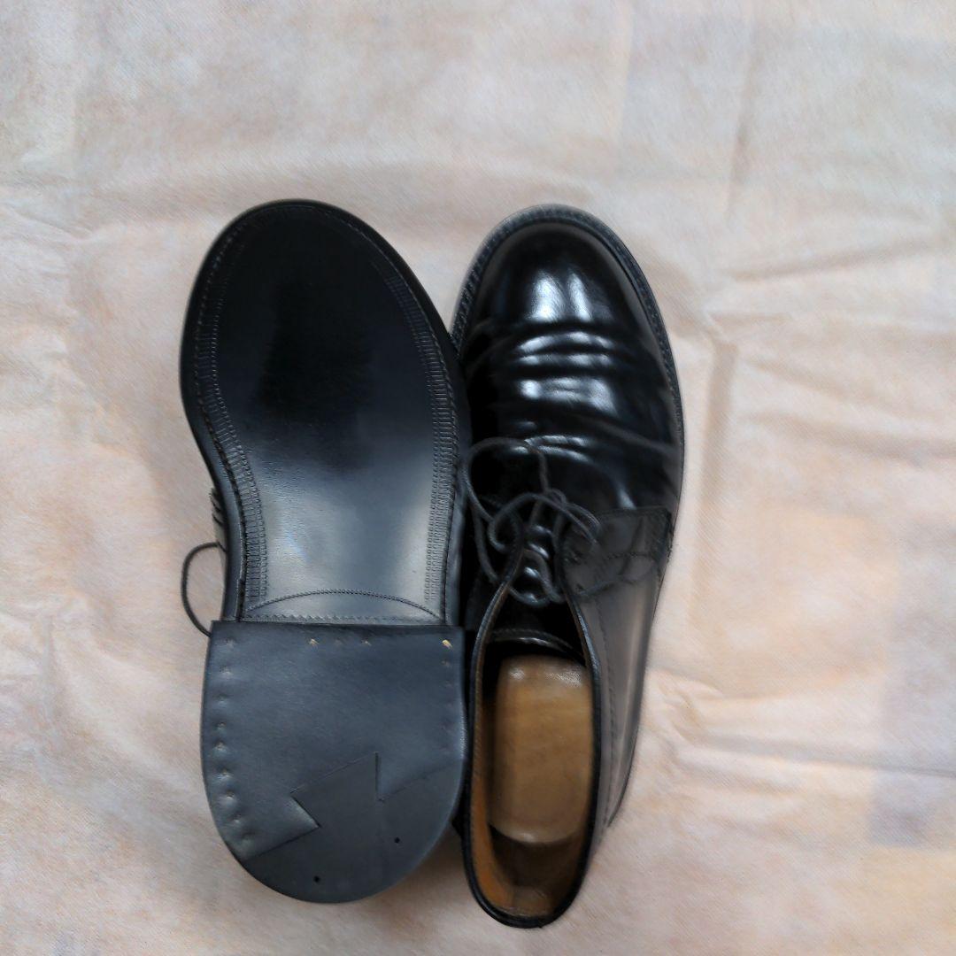 オールデンコードバン　黒チェッカブーツ　サイズUS8D