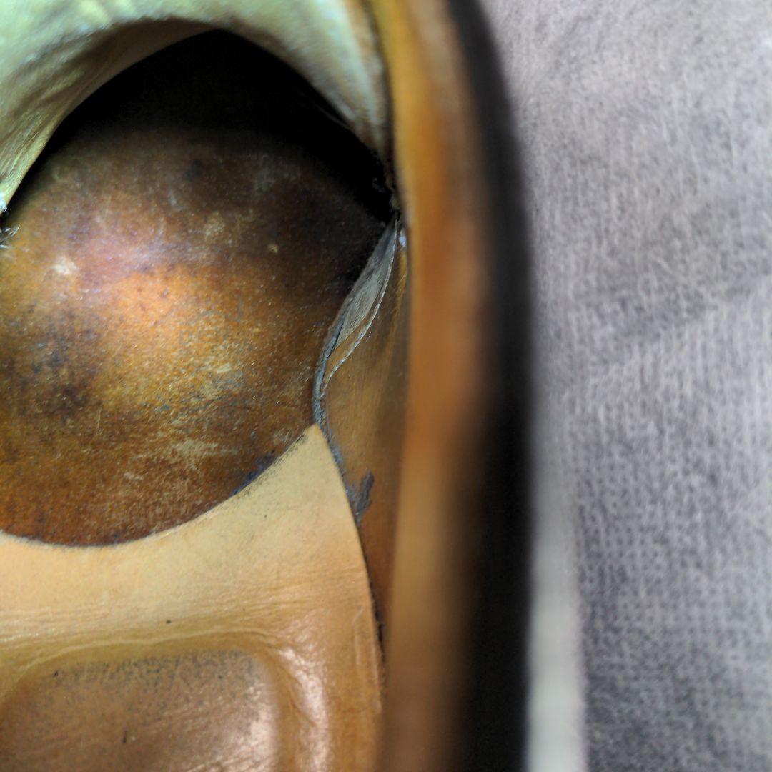 オールデンコードバン　黒チェッカブーツ　サイズUS8D