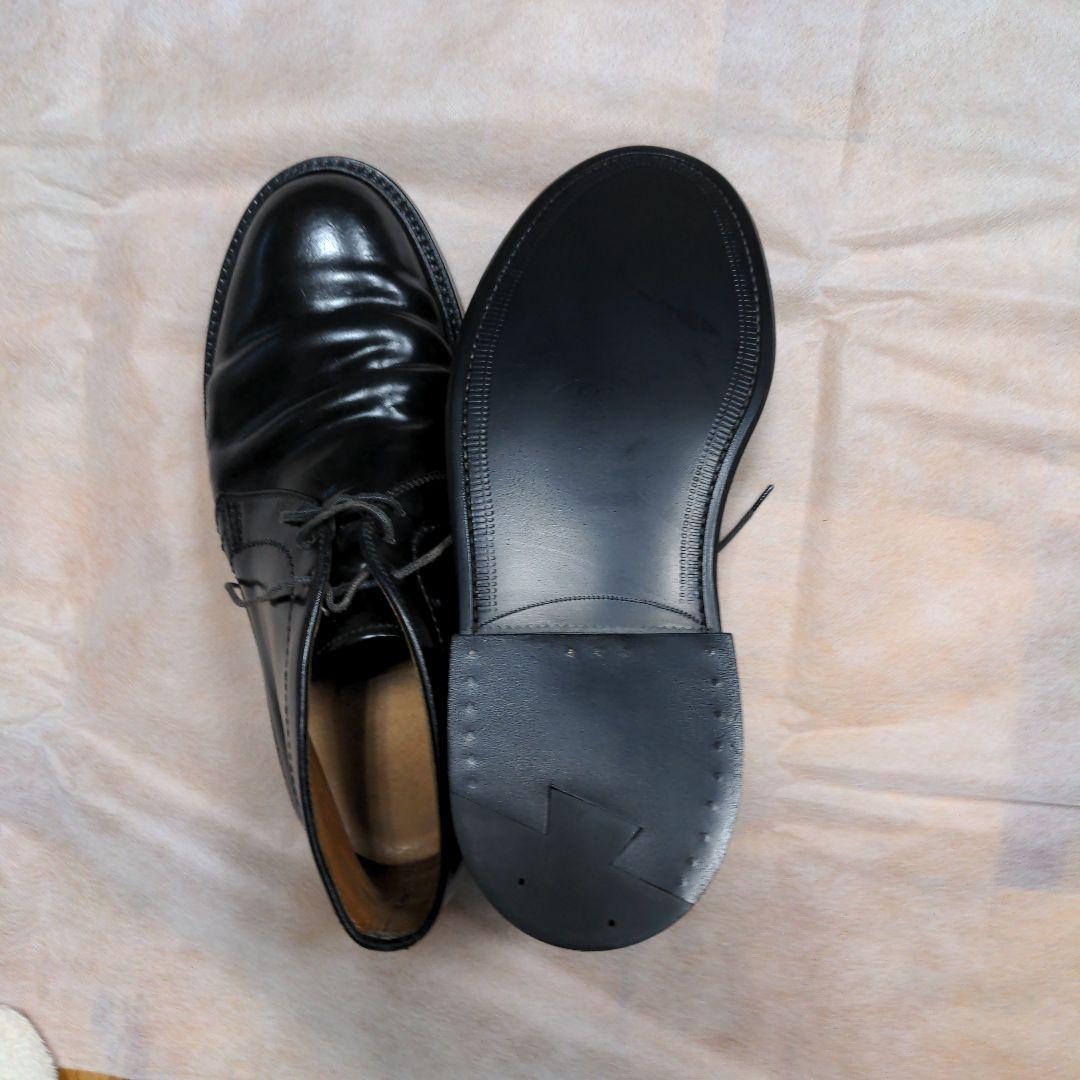 オールデンコードバン　黒チェッカブーツ　サイズUS8D