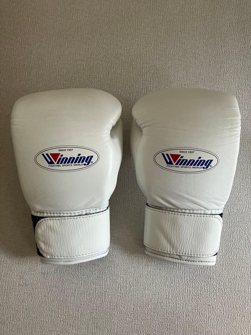 winning ウィニングボクシンググローブ ホワイト 8オンス MS-200B