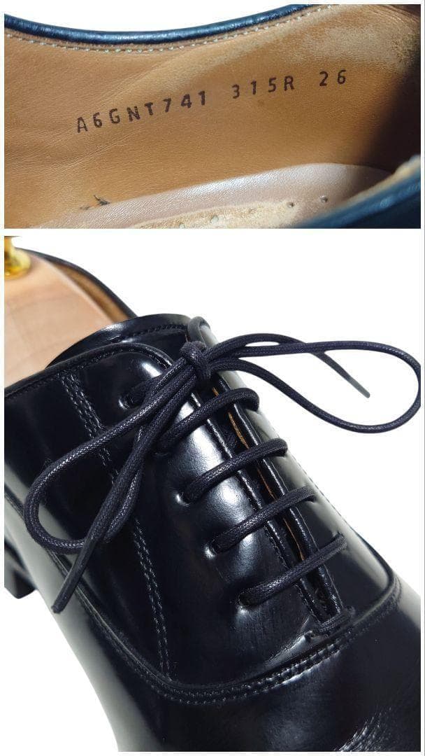 REGAL リーガル 内羽根 ストレートチップ 315R ビジネス 黒 26