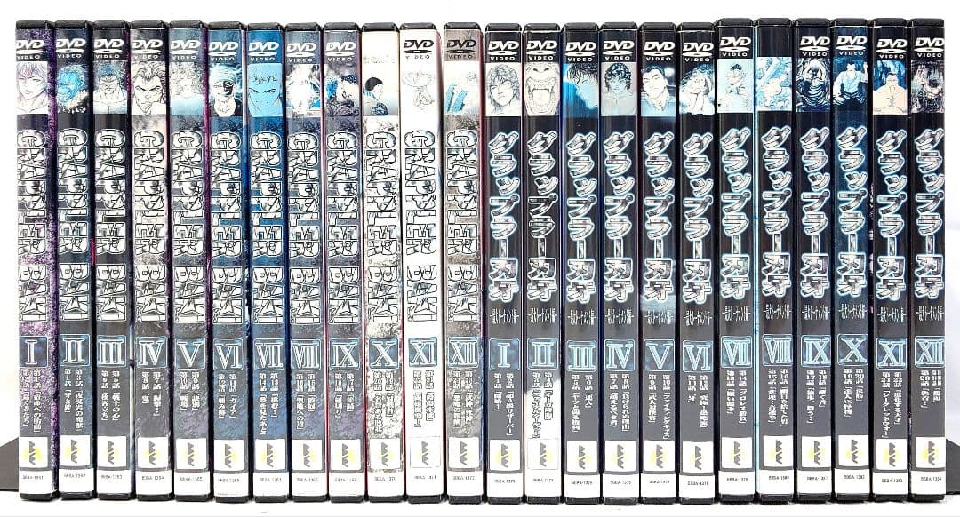 グラップラー刃牙/最大トーナメント編【DVD】全24巻セット