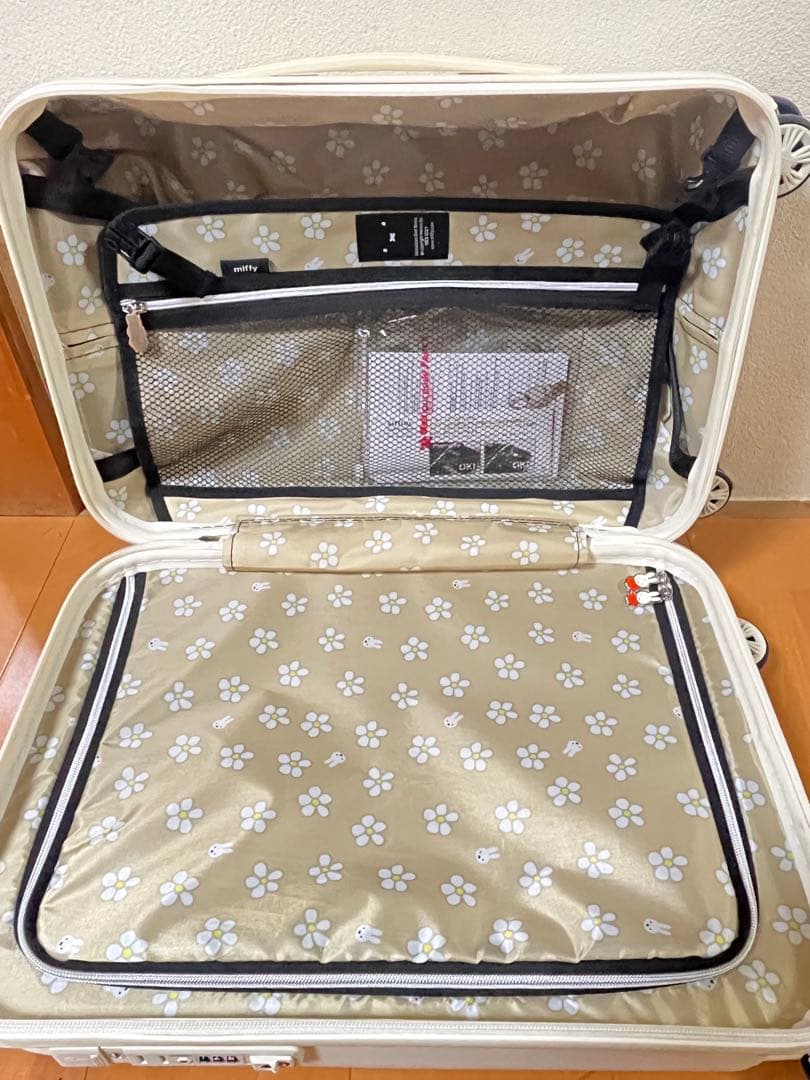 ミッフィースーツケース ホワイト