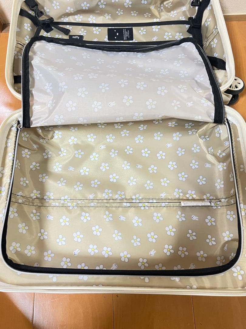 ミッフィースーツケース ホワイト