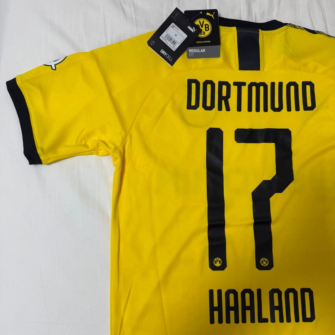 【新品未使用タグ付】ドルトムント ハーランド ホームユニフォーム 19/20