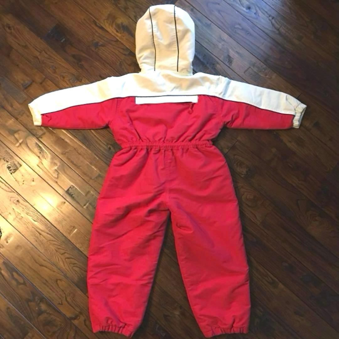 キッズ 子ども用 つなぎ スキーウェア スノーウェア スキースーツ 100㎝