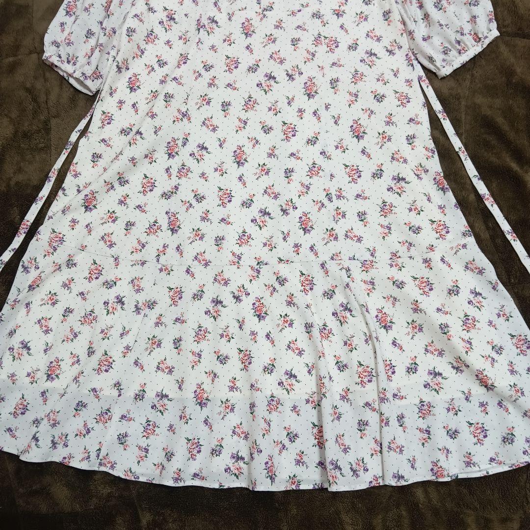 Rose Tiara ローズティアラ フラワープリントワンピース 42