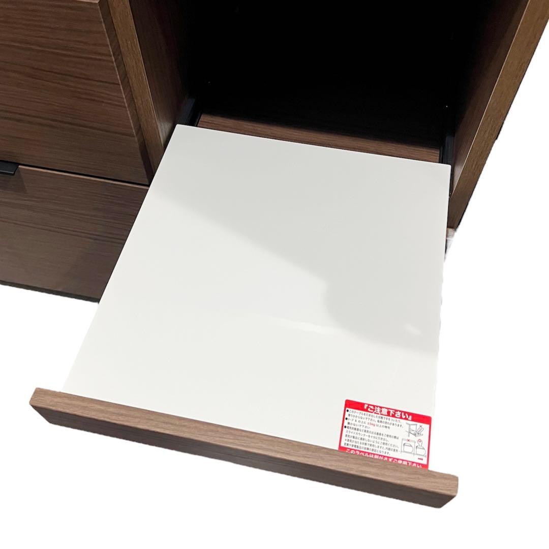 ニトリ キッチンカウンター エトナ90CT MBR