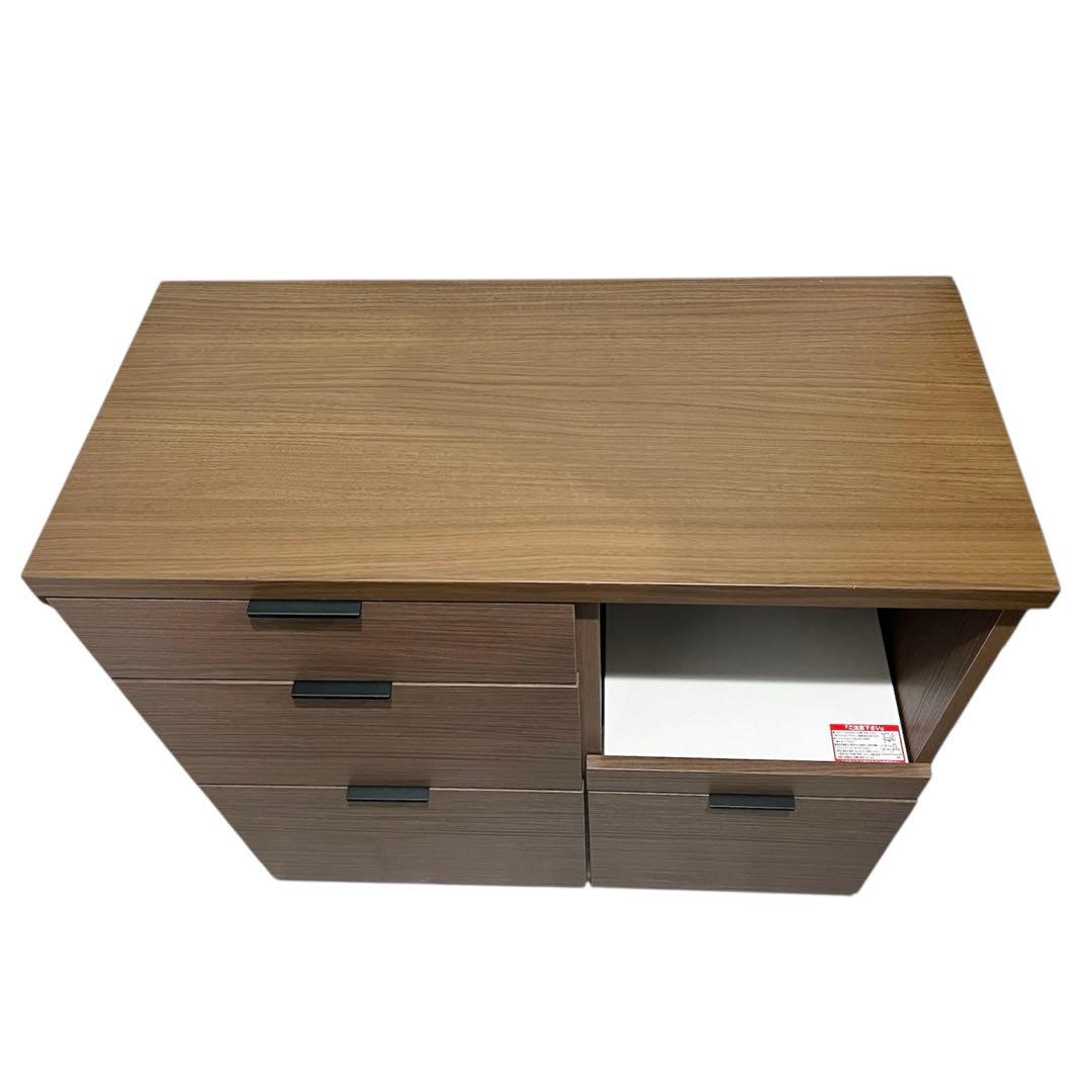 ニトリ キッチンカウンター エトナ90CT MBR