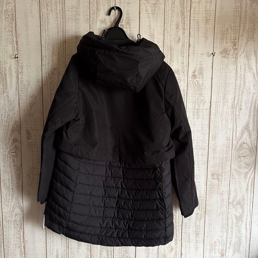 新品　スコットクラブ　定価¥2万9000円　ロングコート　黒　ヤマダヤ　フード