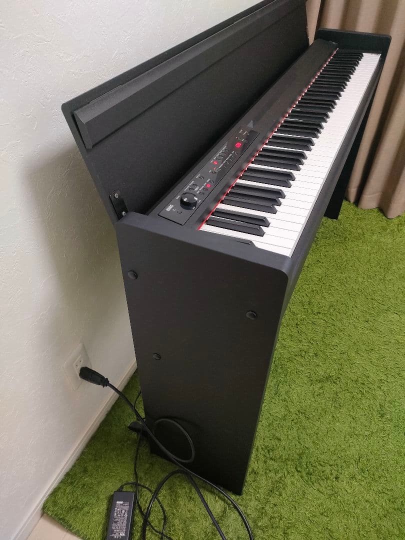 KORG　電子ピアノ　LP-380 ブラック　2016年製　椅子付き　88鍵盤