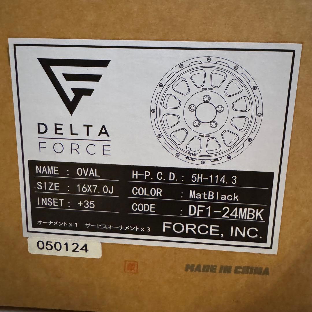 【美品①】DELTA FORCE OVAL デルタフォース オーバル　16インチ
