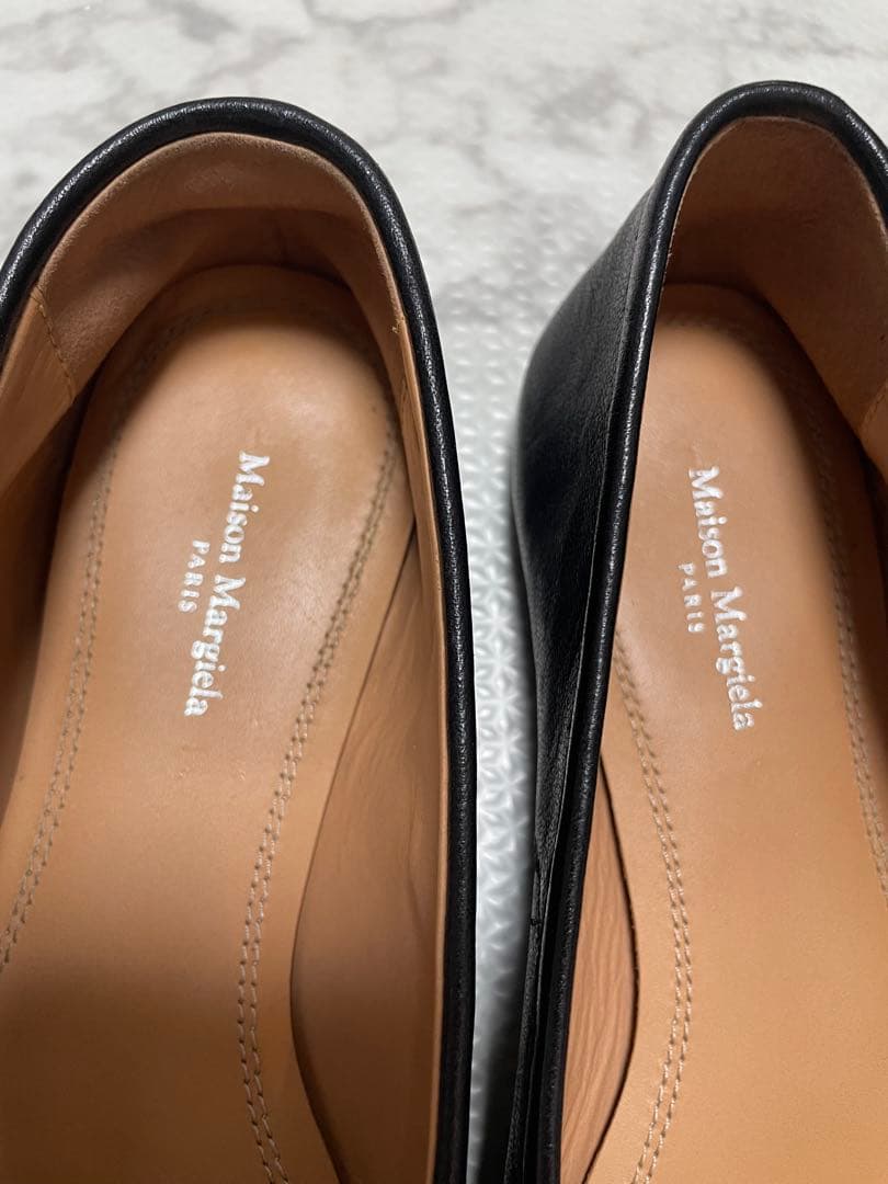 Maison Margielaトゥシューズ レザーシューズ