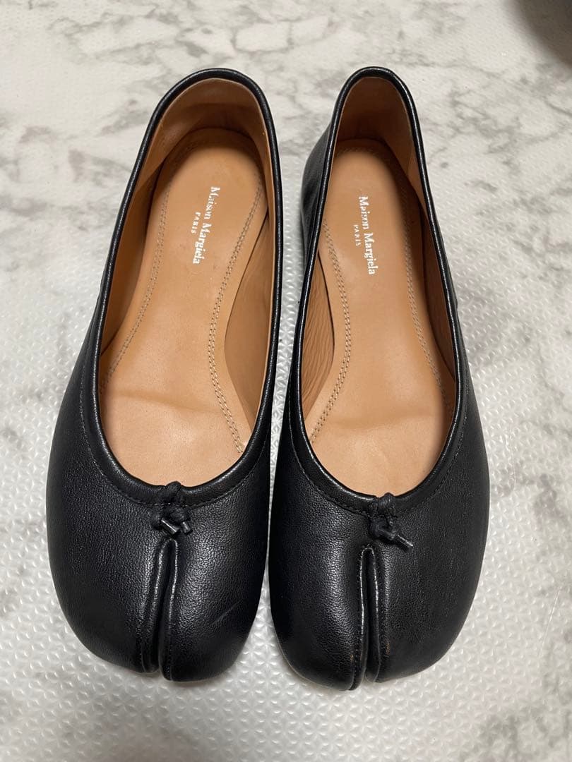 Maison Margielaトゥシューズ レザーシューズ
