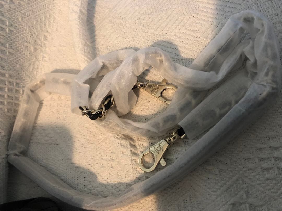 CHANEL ノベルティ キャビアスキン ココハンドル ハンドバッグ 黒