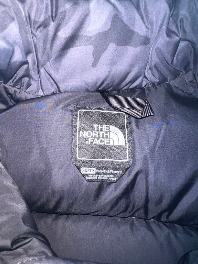 THE NORTH FACE ヌプシダウンベスト カモフラージュ