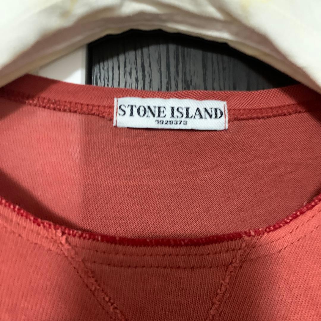 stone  ストーンアイランド ロンT ワッペン メッシュ 00s