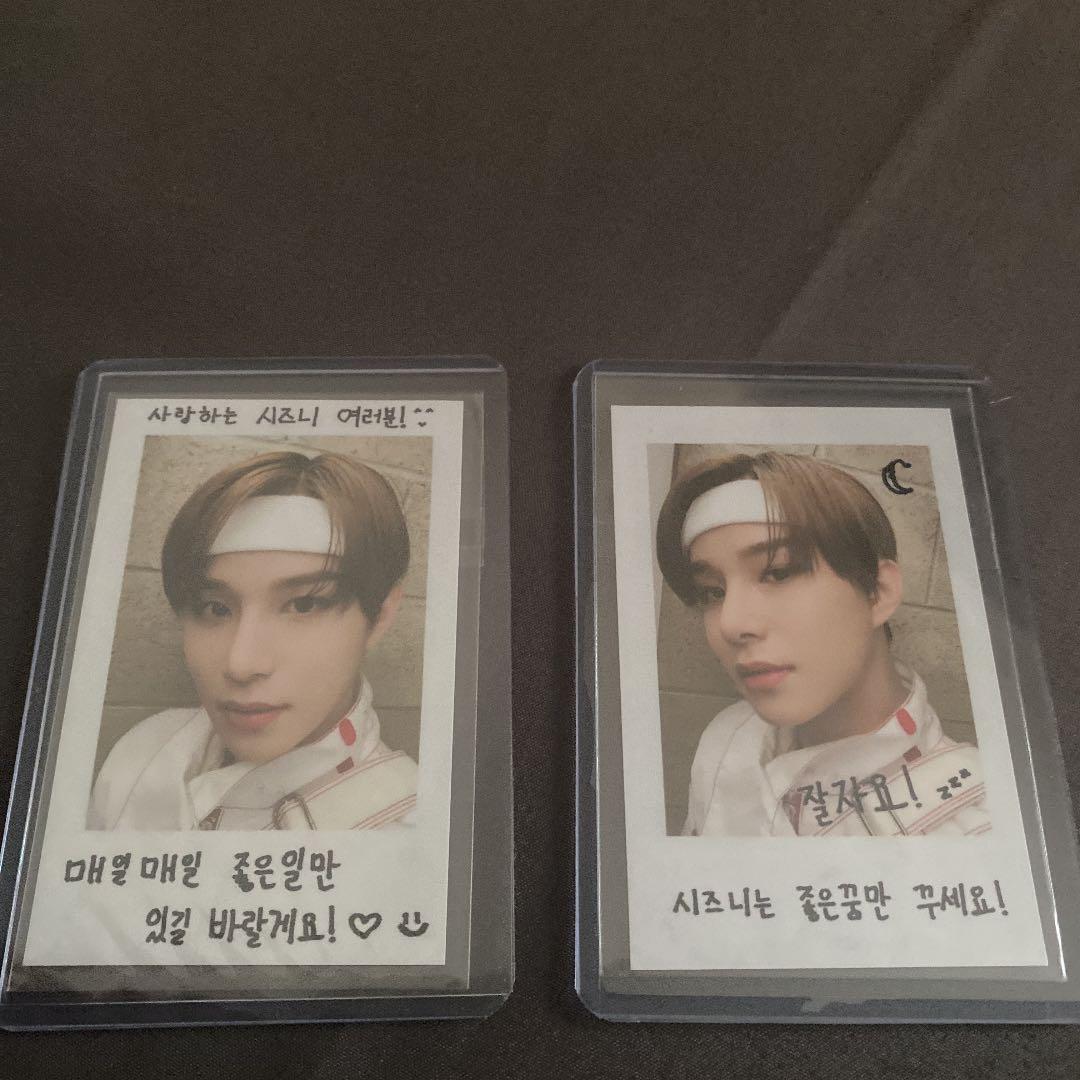 ジョンウ　トレカ　セット