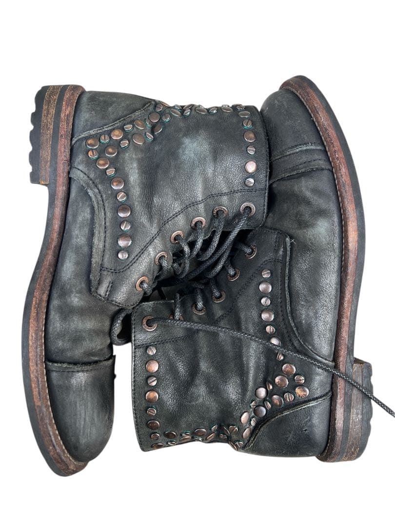 Dolce & Gabbana ブーツ ドルガバ レザー 靴 シューズ　27cm