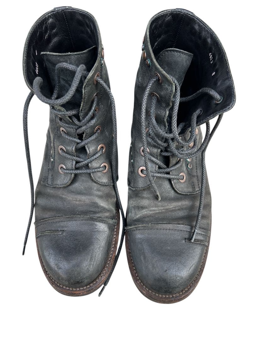 Dolce & Gabbana ブーツ ドルガバ レザー 靴 シューズ　27cm