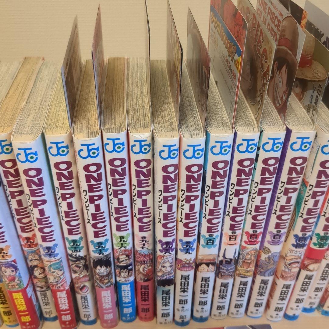 ONE PIECEワンピース81-111巻全て初版セット関連本付き