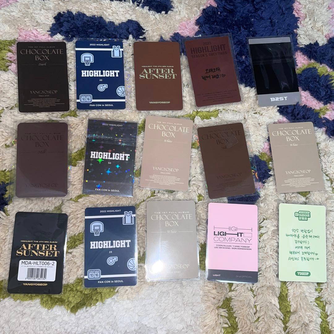 HIGHLIGHT ヤンヨソプ  カード