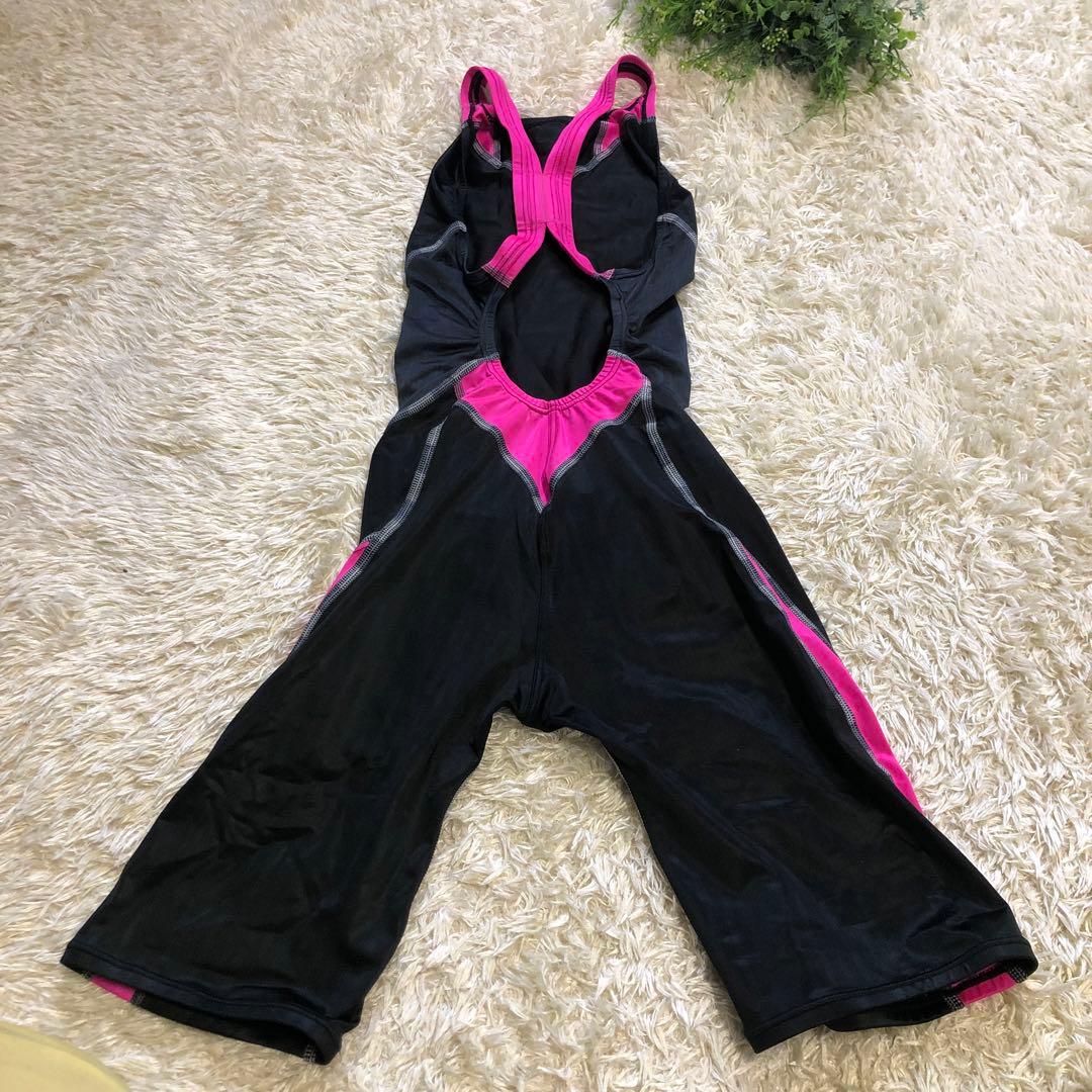 Mizuno アクセルスーツ 競泳水着 黒 ピンク size L