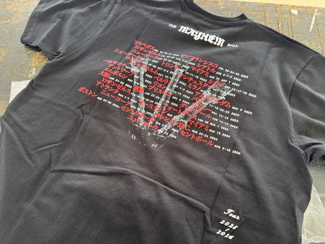 (新品)レディーガガ VIPGOLD 踊るか死ぬかTシャツ M〜最安値〜