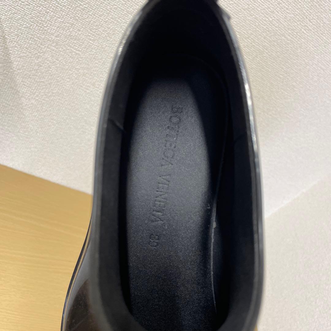 BOTTEGA VENETA レインブーツ/39/BLK