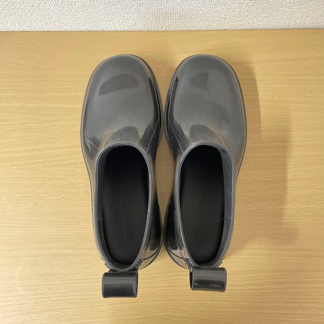 BOTTEGA VENETA レインブーツ/39/BLK