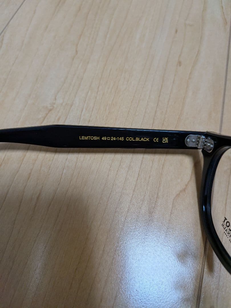 モスコット MOSCOT レムトッシュ LEMTOSH ブラック デモレンズ