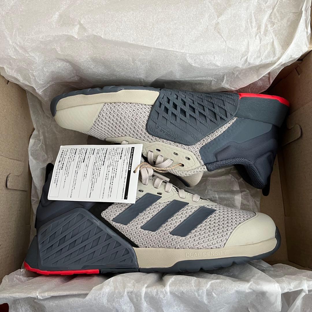 【adidas】アディダス　ドロップセット3 ベージュ 23cm 新品未使用