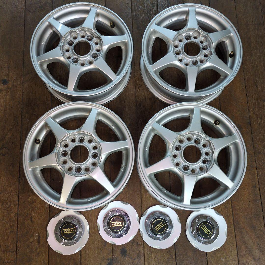 美品　送込　アルミホイール　13×4.5　PCD100/110/114.3　4穴